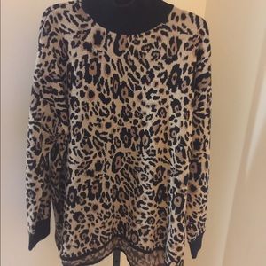 Calvin Klein, Ladies Animal Print Sweater